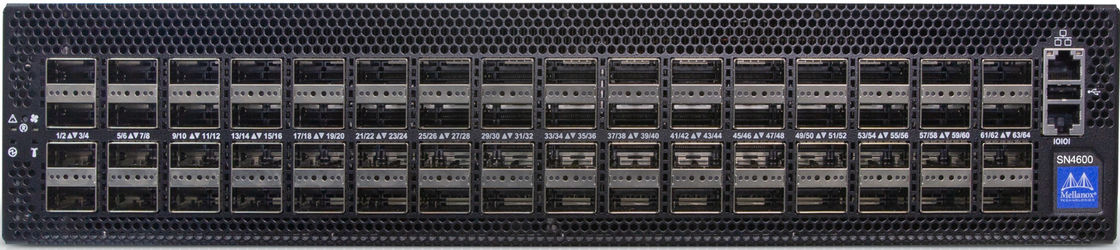 Spectrum-3 a basé 	Commutateur MSN4600 - CS2F de réseau ouvert du commutateur de réseau de Mellanox Sn4600c avec l'onyx