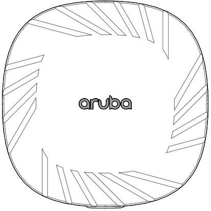 530 radio unifiée par points d'accès sans fil d'Aruba de série AP-535 (RW) double 4x4 : 4 802.11ax