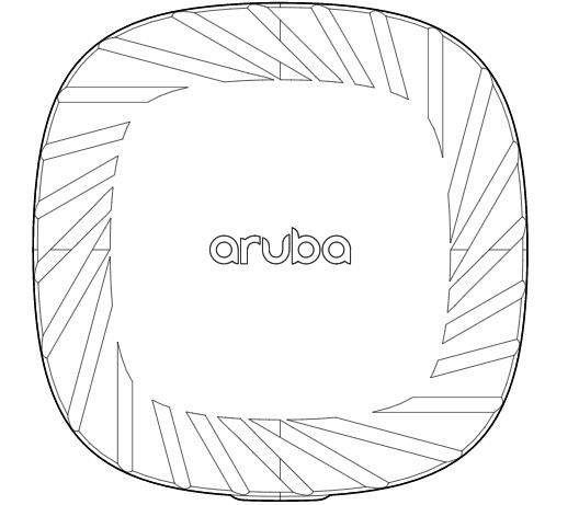 Points d'accès sans fil iAP 505 (le RW) 2x2 d'Aruba de campus unifiés par antennes internes : 2 802.11ax