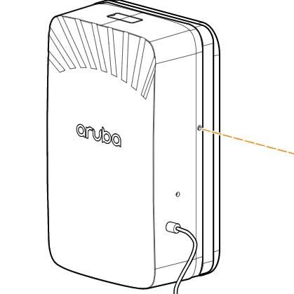 2x2 points d'accès unifiés Aruba Hospitality AP série 500H AP 505H (RW) avec 1+4 Ethernet PSE USB