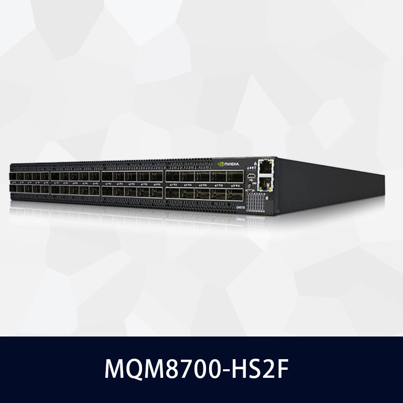 Le commutateur HDR Infiniband géré Mellanox 200gb Switch MQM8700 40 Port MQM8700-HS2F ((920-9B110-00FH-0MD)