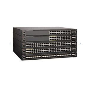 Commutateur de réseau de chahut de RJ45 SFP ICX7450 48F 48 48x10/100/1000 gauche Mbps