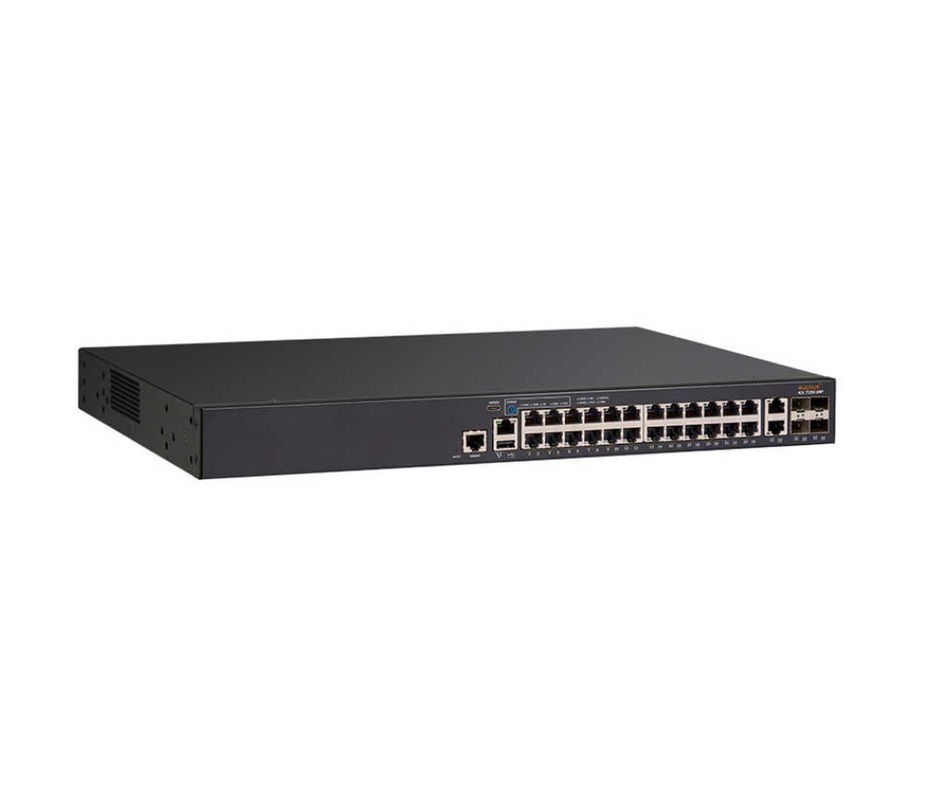 Commutateur de réseau de chahut de RJ45 SFP ICX7450 48F 48 48x10/100/1000 gauche Mbps