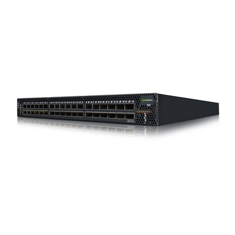 Le commutateur-IB 2 de réseau de MSB7800-ES2F Mellanox a basé les ports QSFP28 d'EDR InfiniBand 1U 36