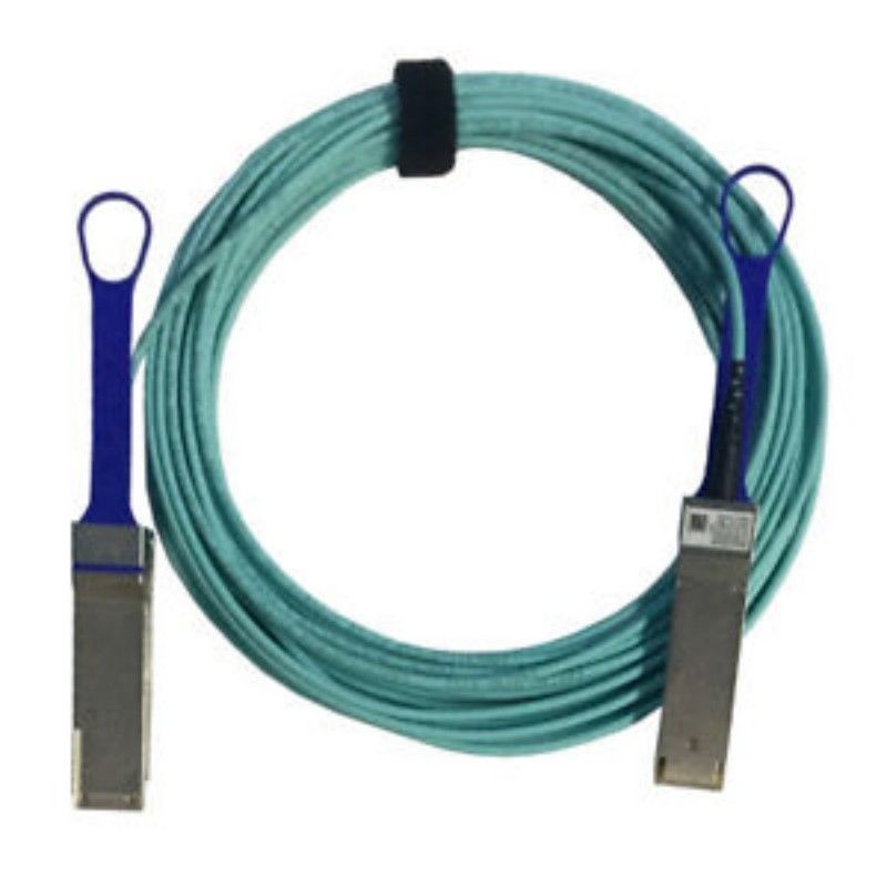 MFA1A00-E005 câble à fibres optiques actif InfiniBand EDR jusqu'au câble de 100Gb/S QSFP LSZH 5m Mellanox AOC