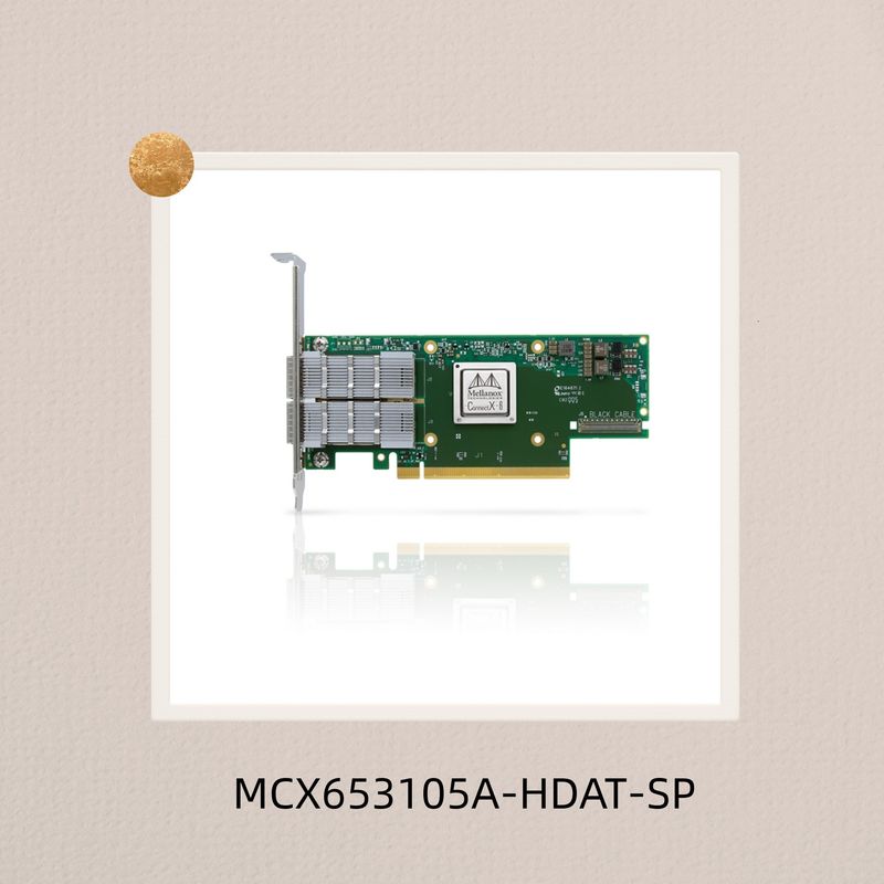 Mellanox MCX653105A-HDAT-SP Secure Boot Root of Trust Crypto Acceleration pour serveur