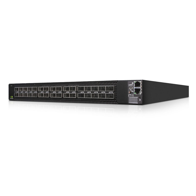Kit standard de rail de flux d'air de l'unité centrale de traitement P2C de la profondeur X86 des approvisionnements de commutateur de réseau de MSN3700-CS2F Mellanox (C.A.)