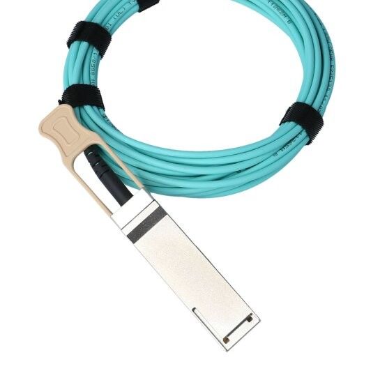 Câble à fibres optiques actif de MFS1S00-H005V Aoc jusqu'à 200Gb/S IB HDR QSFP56 5m