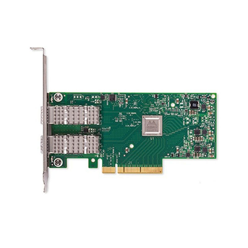 Carte réseau 10GbE SFP28 à double accès PCIe3.0 X8 d'en Mellanox de MCX4121A-XCAT ConnectX-4 Lx