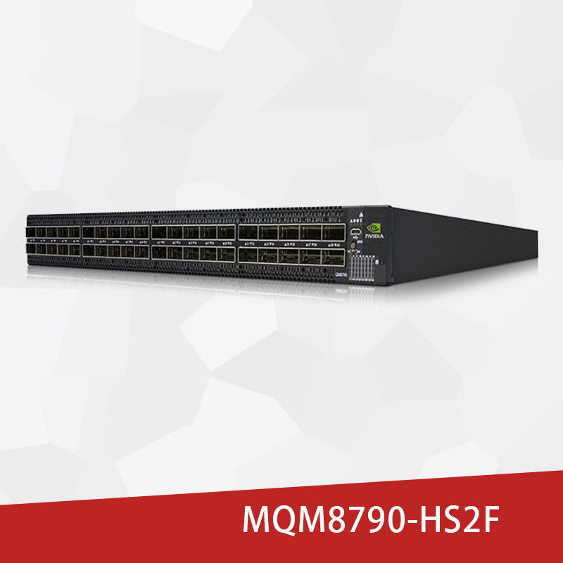 MQM8790-HS2F Mellanox Switch 40 Ports Non Bloquant Géré de façon externe HDR 200Gb/S InfiniBand Smart