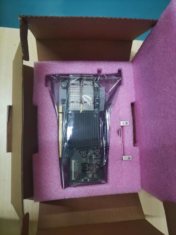 Carte réseau Mellanox ConnectX-6 MCX653106A-HDAT VPI, adaptateur InfiniBand et Ethernet 200 Gb/s