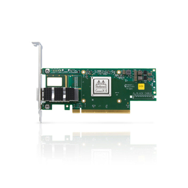 ConnectX 6 Adaptateur à double port Carte Mellanox prenant en charge 100 Gb/s MCX653105A-ECAT
