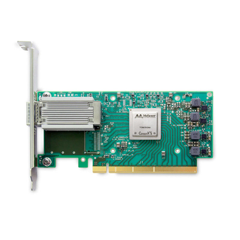 L'adaptateur Ethernet QSFP56 à double port MCX653106A-ECAT connecté X-6 100 Gb/S