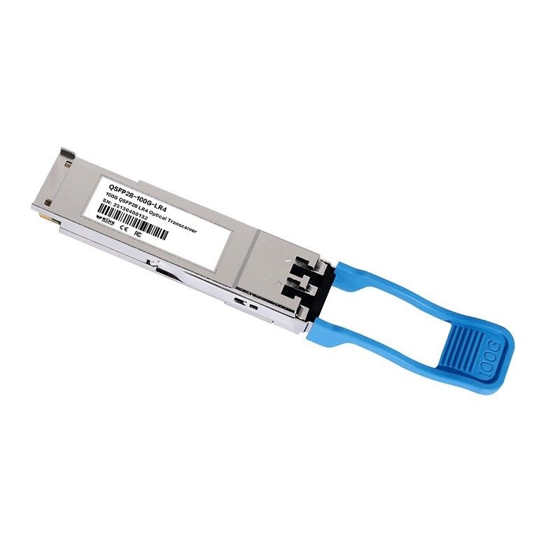 Distance de transmission maximale de 10 km Module d'émetteurs-récepteurs optiques 100G QSFP28 LR4 pour les solutions de connectivité des centres de données