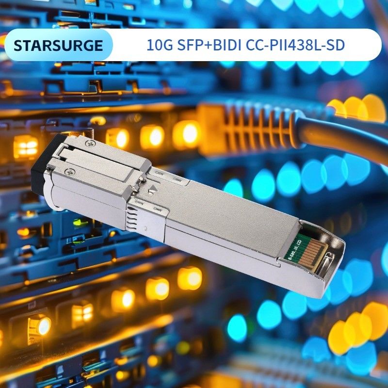 Solutions de réseau transparentes avec module émetteur-récepteur optique bidirectionnel SFP de 10 Gb/s et OTU2/OTU2e à une portée maximale de 80 km