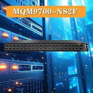 Appui Vlan Mqm9700-HS2f Mqm9700-Ns2r Quantum-2 Ndr Commutateur à bande infrarouge 400 Go/S Technologie avancée Mellanox