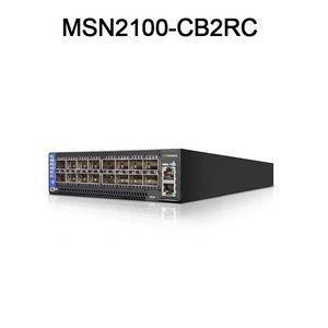 Commutateur Ethernet ouvert 1U basé sur le spectre Nvidia Mellanox avec Cumulus Linux MSN2100-CB2RC 16 ports QSFP28 et vitesse maximale EDR