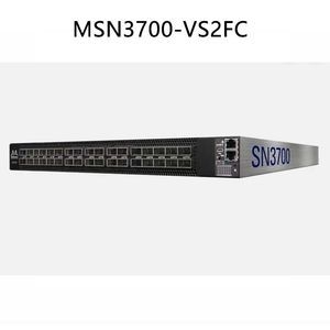 Technologie Infiniband Mellanox MSN3700-Vs2FC 200gbe 1u Commutateur Ethernet ouvert avec Cumulus Linux et 64 ports 2 sources d'alimentation