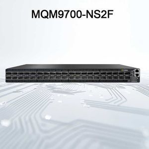 Nvidia Qm9700 1U NDR 400Gbps Commutateur Infiniband Mqm9700-Ns2f Optimisez votre réseau avec la technologie Infiniband