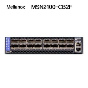 Commutateur Nvidia Spectrum 1u Mellanox MSN2100-CB2f avec fonction empilable et débit de transmission 100 Gbit/s