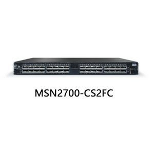 Commutateur 1U 100Gbe compact et puissant avec Cumulus Linux MSN2700-CS2FC Nvidia Spectrum pour les applications gourmandes en données