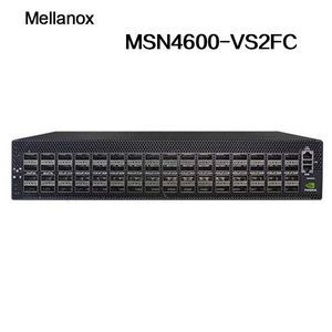 Commutateur Ethernet ouvert 2U avec Cumulus Linux 64 QSFP56 Ports X86 CPU Profondeur standard P2C 5000 Taux de transmission 100 Go de vitesse