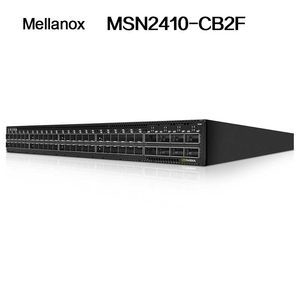 Vitesse maximale 25g Mellanox MSN2410-CB2f Commutateur avec 48 ports SFP28 et 8 ports Qsfp28