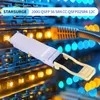 Module de récepteur optique à base de Qsfp56 Sr4 200gb-Sr4 850nm 100m Dom MPO-12/Upc Mmf