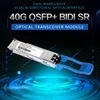QSFP 40G SR BD 40G/100GB Double Débit Bidi BDSr 850nm 100m Connecteur LC Duplex Multimode Émetteur-récepteur à fibre optique QSFP 40G SR