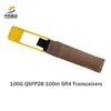Prix négociable Stock Module émetteur-récepteur 100g Qsfp28 100m Sr4 haute vitesse pour une mise en réseau fiable