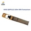 Transcepteurs à haute vitesse 400g Qsfp112 Sr4 pour une distance de 100m