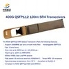 Transcepteurs à haute vitesse 400g Qsfp112 Sr4 pour une distance de 100m