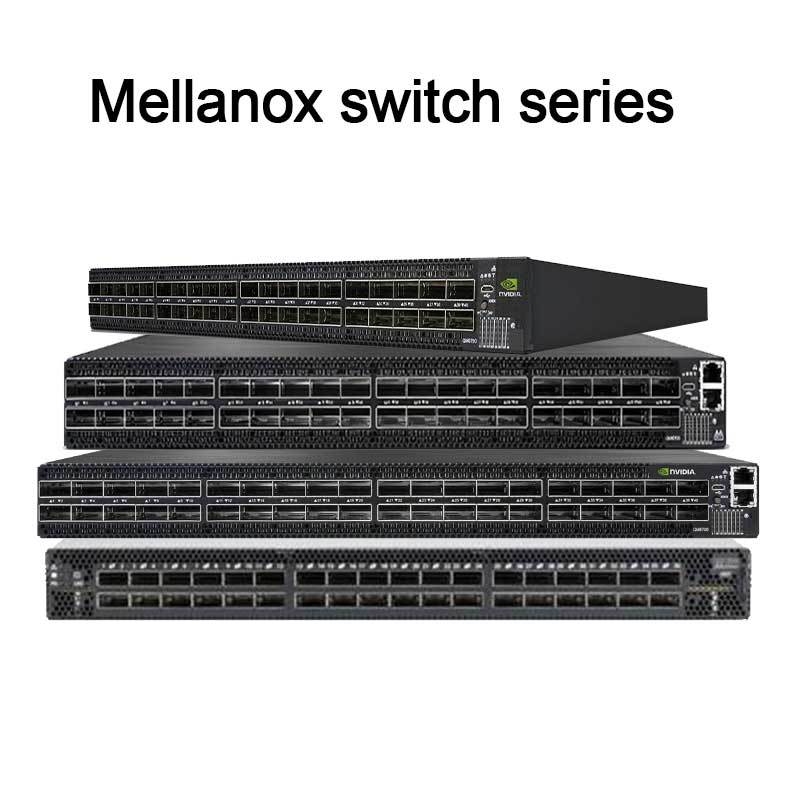 MQM9790-NS2F Quantum-2 NDR 64 X 400Gb/S Ports 32 OSFP Cages Pas de prise électrique à connecteur P2C