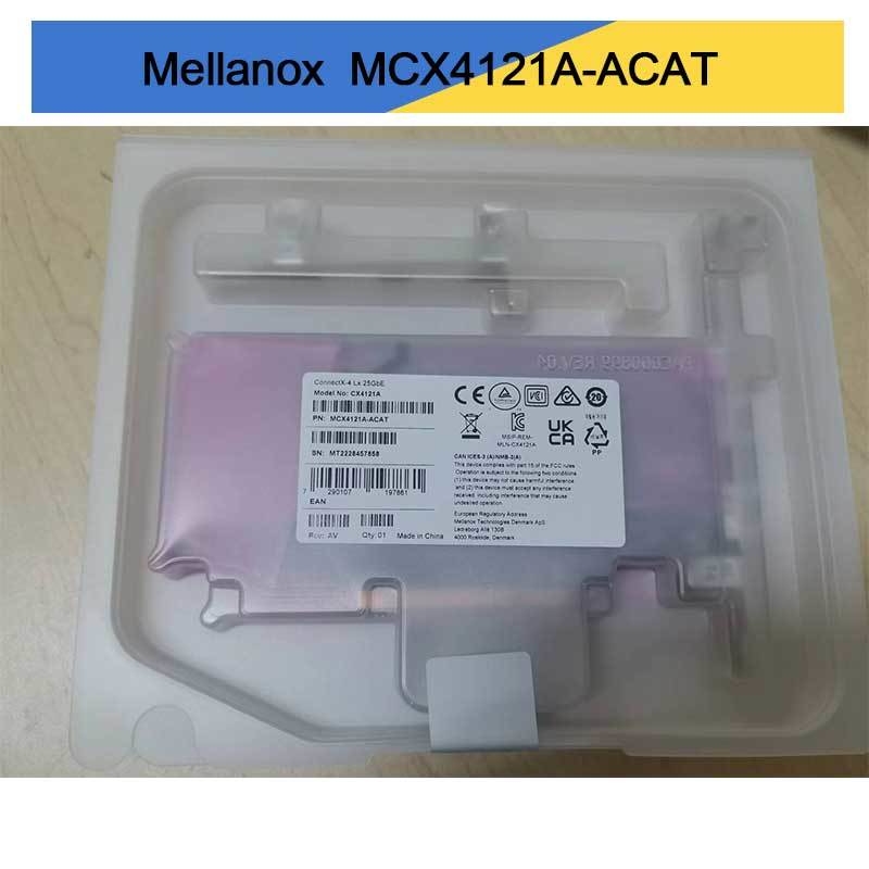 Network interface card à double accès MCX4121A-ACAT d'en 25GbE SFP28 PCIe3.0 X8 de Mellanox ConnectX-4 Lx