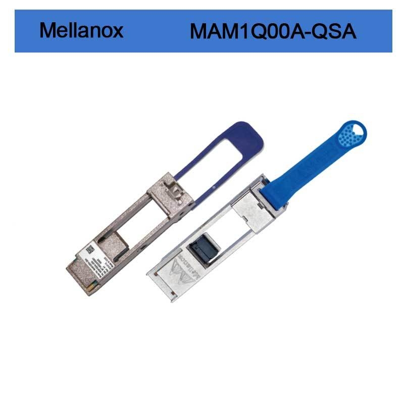 Adaptateur Mellnaox Brand New Original Mam1q00A-Qsa Nvidia Dynamix Qsa™, Qsfp+ vers SFP+