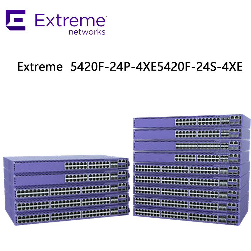 Extreme Performance 5420f Switch 24 Ports 4xe Support 5420F-24S-4XE