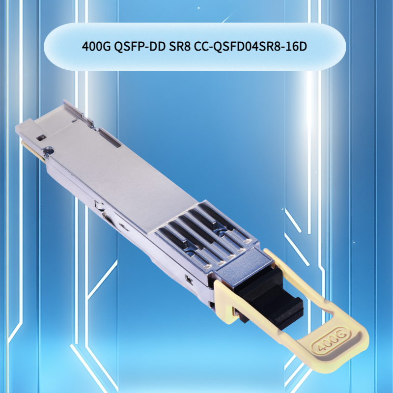 Module d'émetteur-récepteur optique à haute vitesse 400g Qsfp-Dd Sr8 pour les centres de données