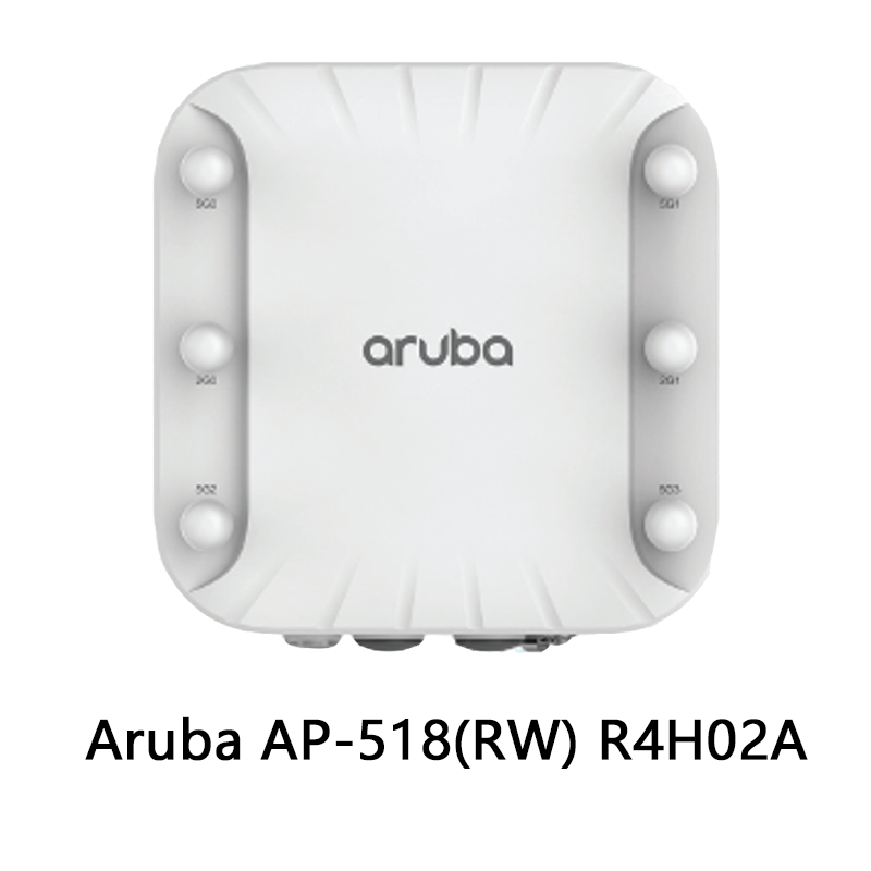 Solution de point d'accès Wi-Fi intérieur à haute performance Aruba Ap-518 (R4H02A)