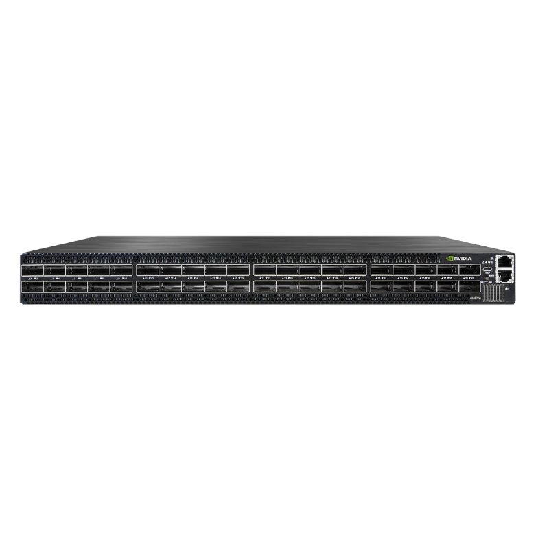 Centres de traitement des données 400G InfiniBand Smart de sortie de graduation de commutateur de MQM9790-NS2F Mellanox Ndr