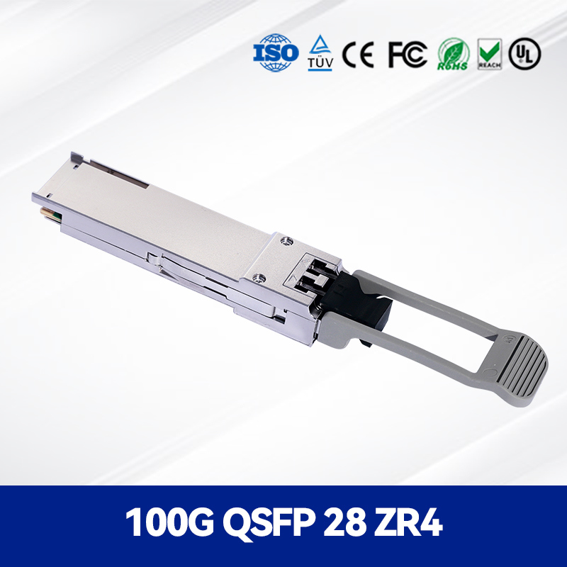 Module émetteur-récepteur optique fibre QSFP28 ZR4 100G Premium 80KM pour centres de données
