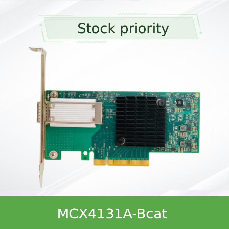 Carte réseau Mellanox Nouveau adaptateur Nvidia original MCX4131A-Bcat Connectx-4 Infiniband