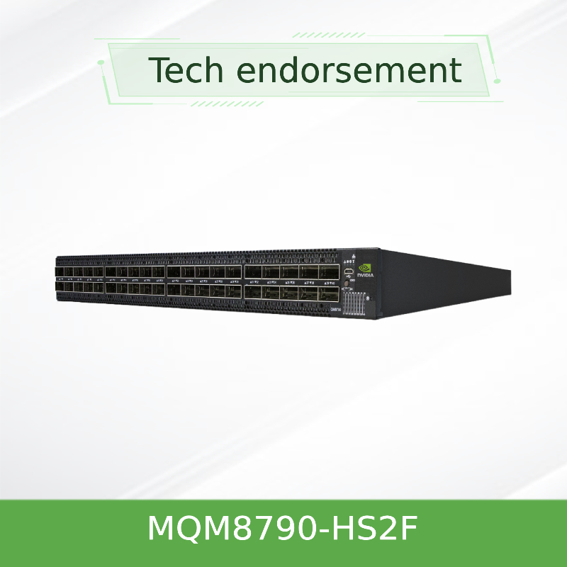 40 GBP MQM8790-HS2F du commutateur 200 de Mellanox Quantum Hdr Infiniband des ports QSFP56