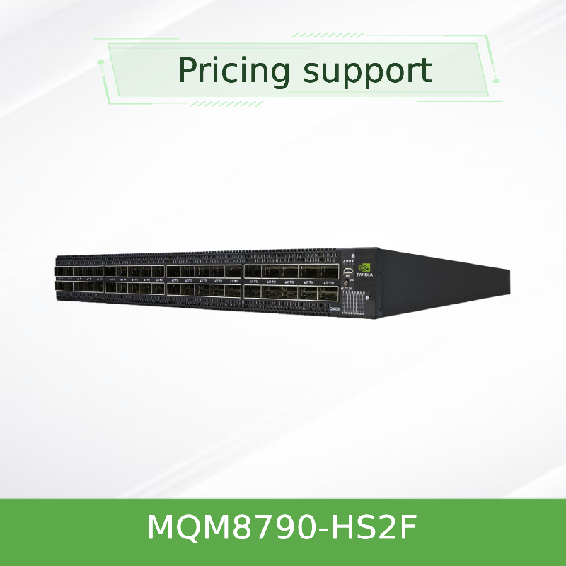 40 ports QSFP28 sans blocage HDR Mellanox Switch réseau InfiniBand MQM8790-HS2F ((920-9B110-00FH-0D0)