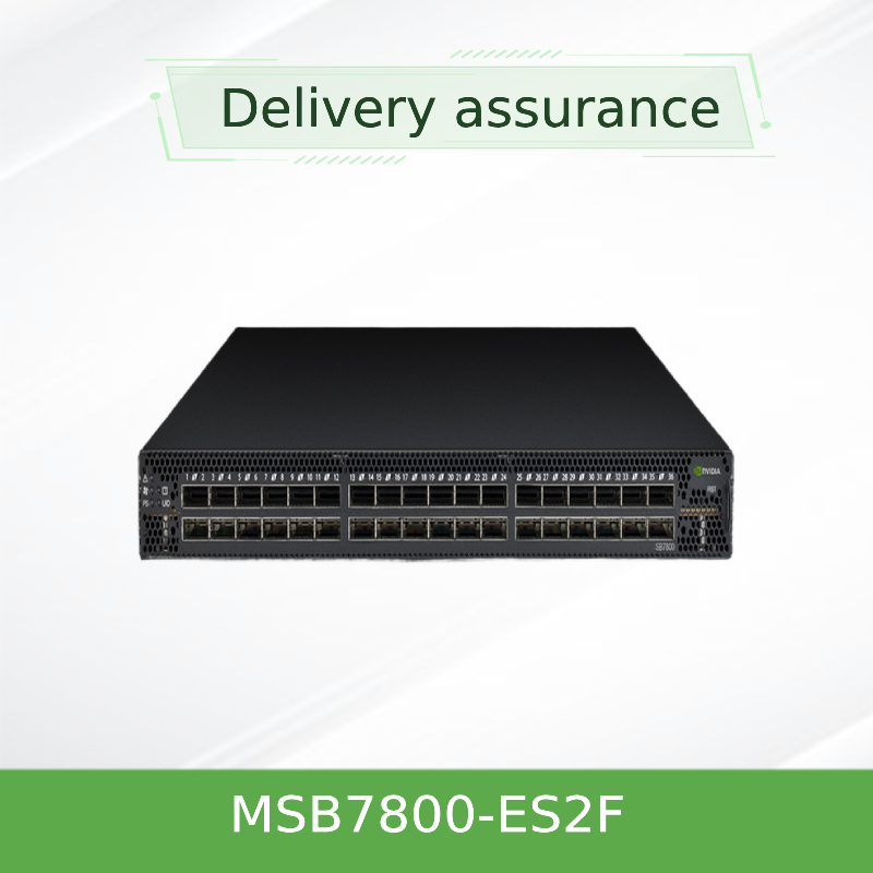 Système de commutation de 100 Gb/S de Mellanox MSB7800-ES2F avec port QSFP28 1U