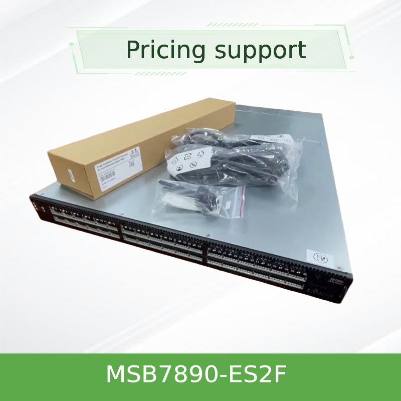 IB 2 a basé le commutateur de réseau d'EDR 1U Mellanox 36 QSFP28 met en communication MSB7890-ES2F