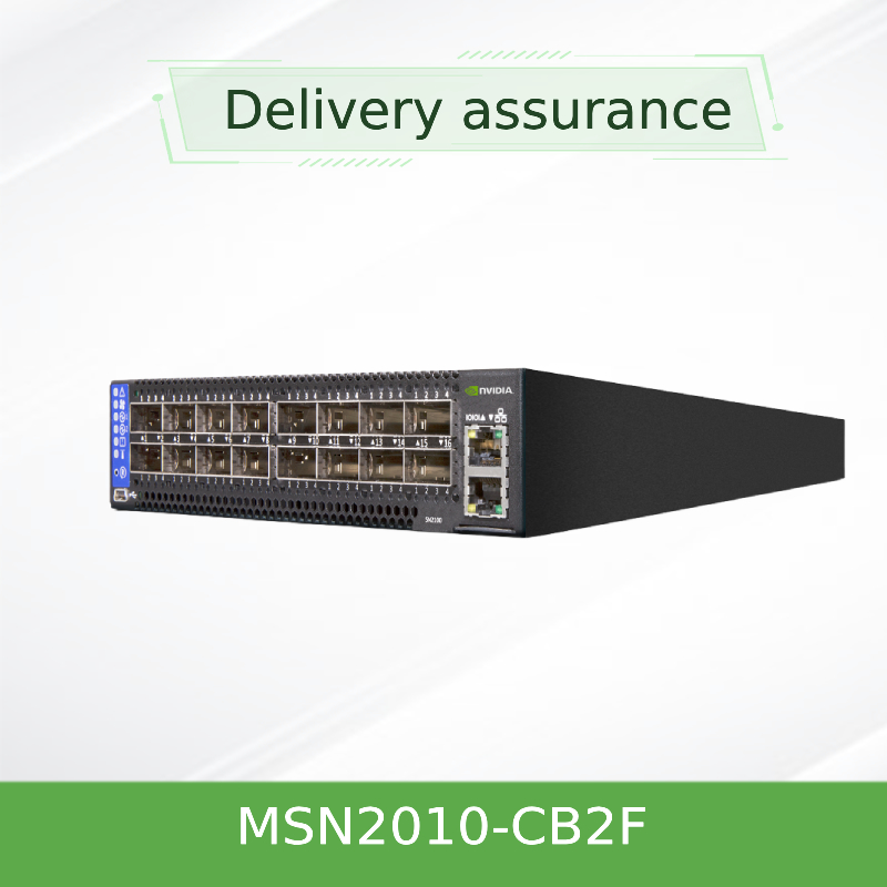 18 SFP28 ports Linux ont basé le commutateur de réseau de Mellanox Open Source MSN2010-CB2F 25GbE/100GbE