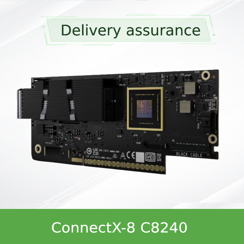 Nvidia Connectx-8 Supernic à double port Qsfp112infiniband: Ndr Ib (par défaut) Ethernet: 400gbe C8240 900-9X81q-00cn-St0
