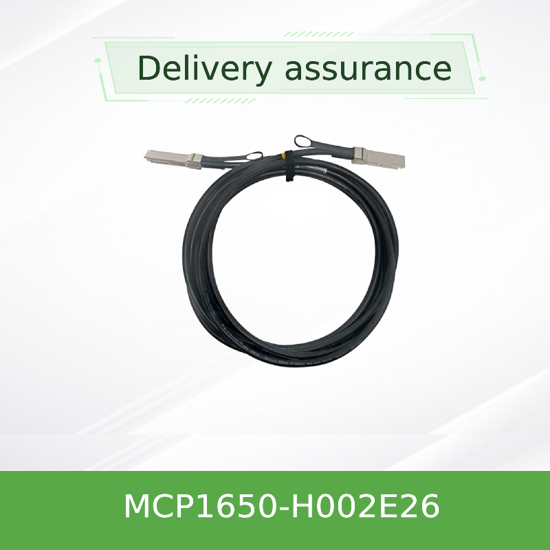 MCP1650-H002E26(980-9I549-00H002) Cable Mellanox Dac en cuivre passif Ib HDR Jusqu'à 200 Go/S Qsfp56 2M