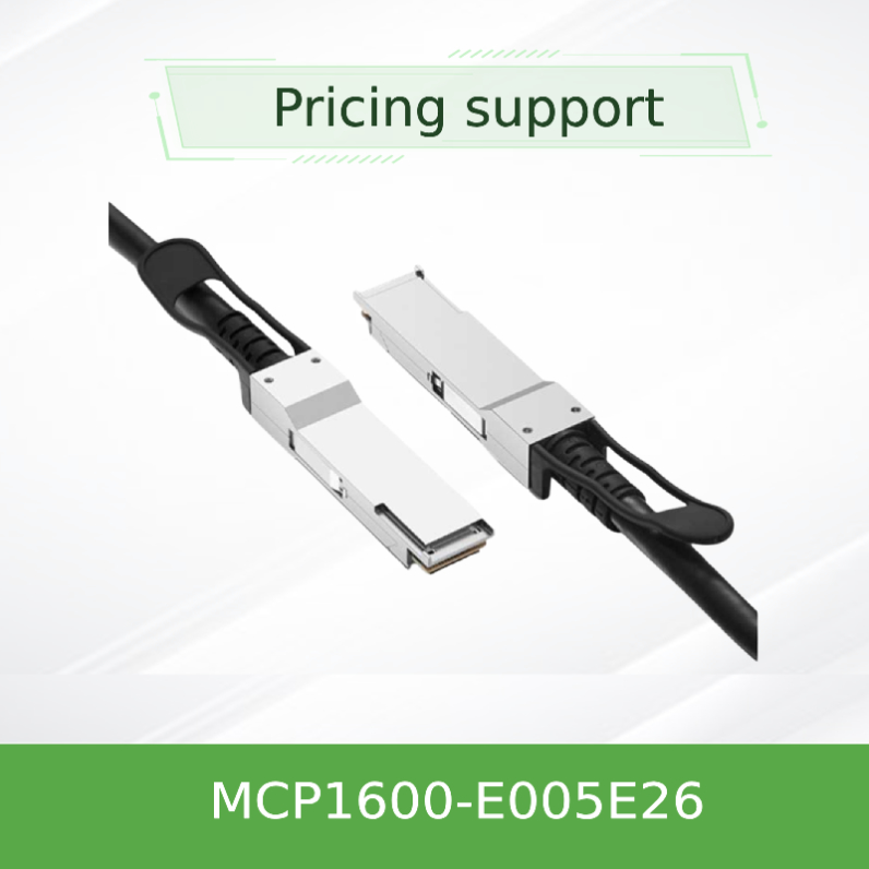 Câble DAC Mellanox IB EDR longueur 5m MCP1600-E005E26 haut débit 100Gb/s QSFP28 neuf et original