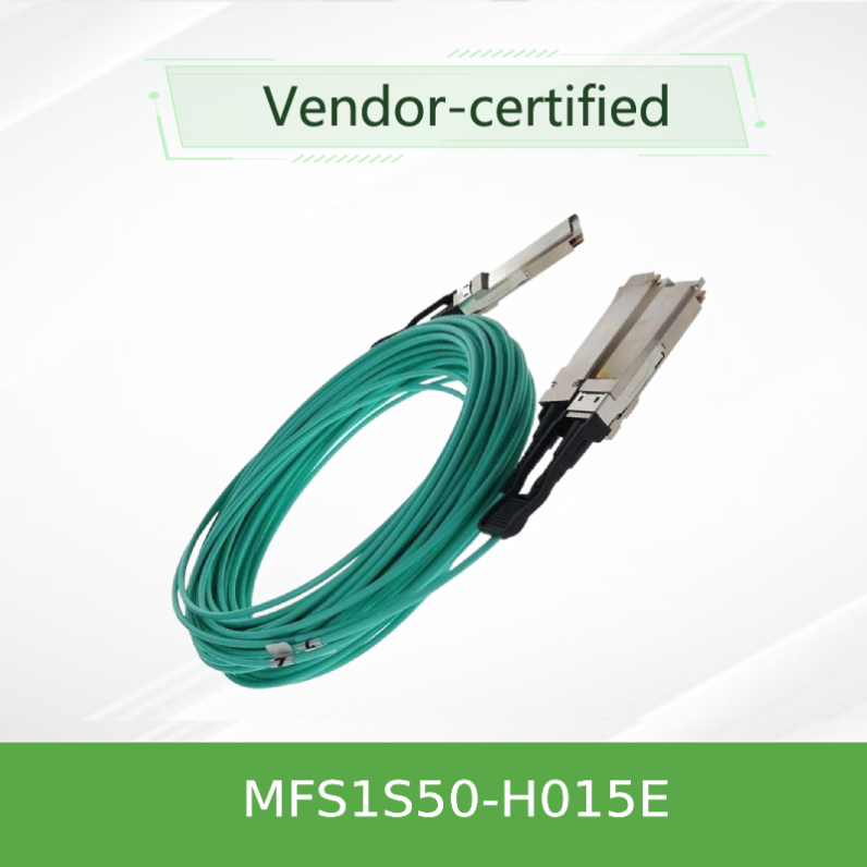 200Gb/S vers 2x100Gb/S Mellanox AOC IB HDR QSFP56 vers 2 MFS1S50-H005E MFS1S50-H010E MFS1S50-H015E MFS1S50-H015V
